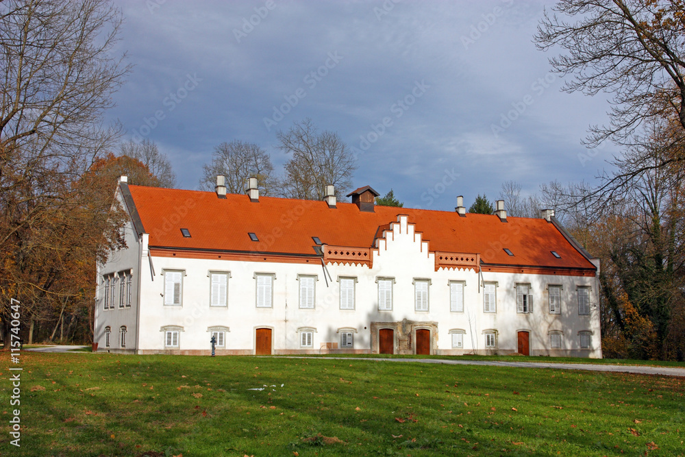 Fototapeta premium Novi Dvori Castle