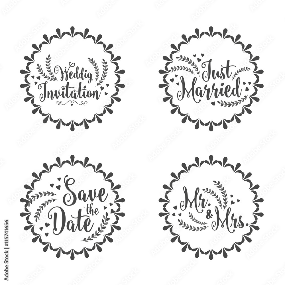 Decorative Wedding Frames