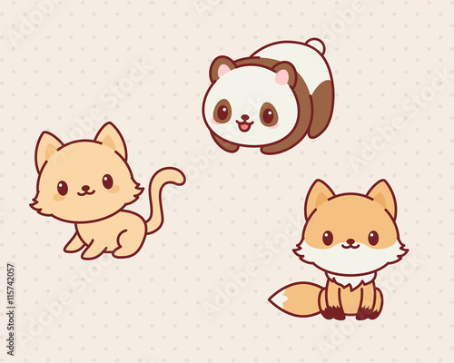 Kawaii animals
