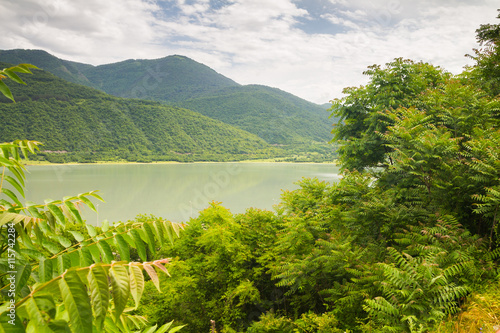 Mountain Lake in the Caucasian mountains