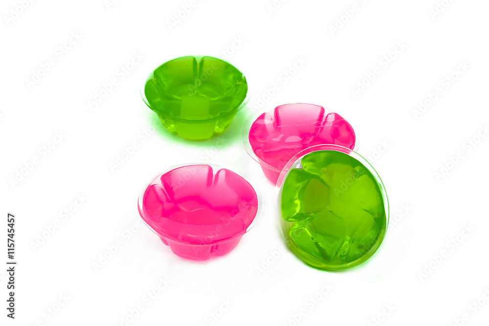 Jelly Pink and Green Jelly Pink and Green
