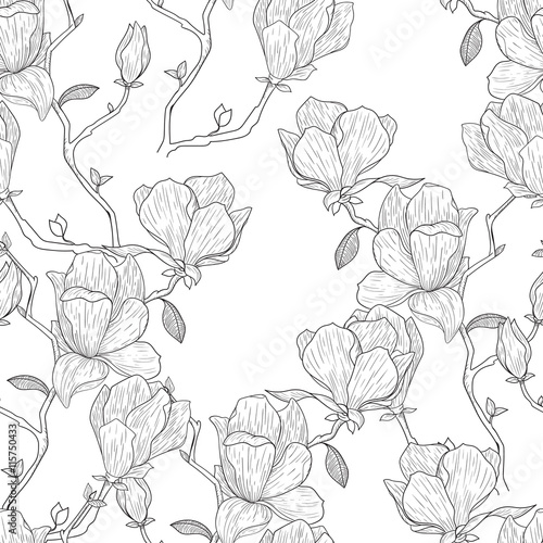 flower seamless pattern