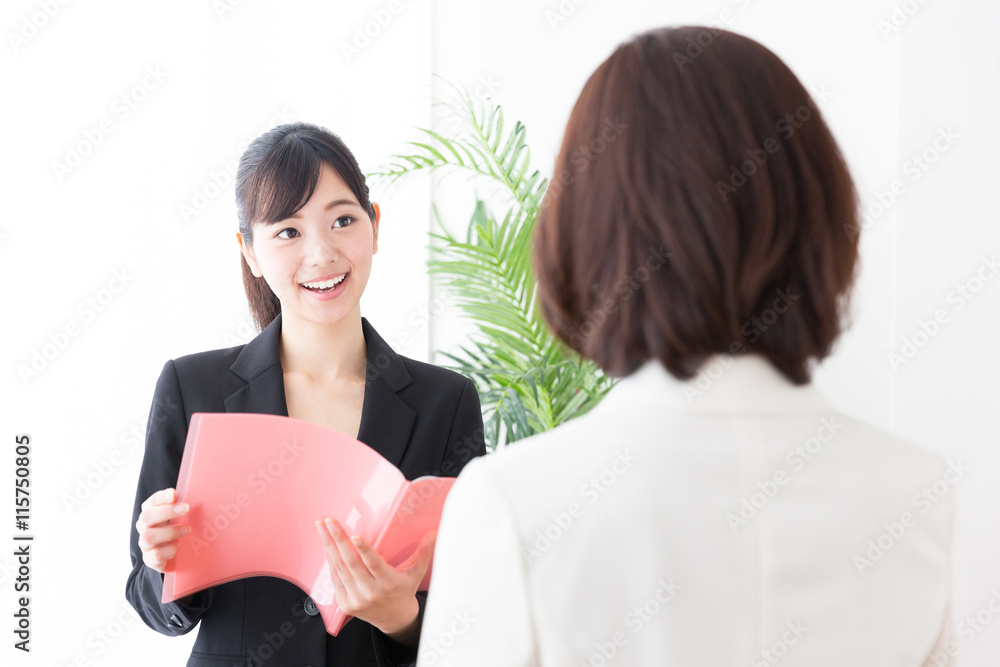 portrait of asian businesswomen working in the office portrait of asian businesswomen working in the office