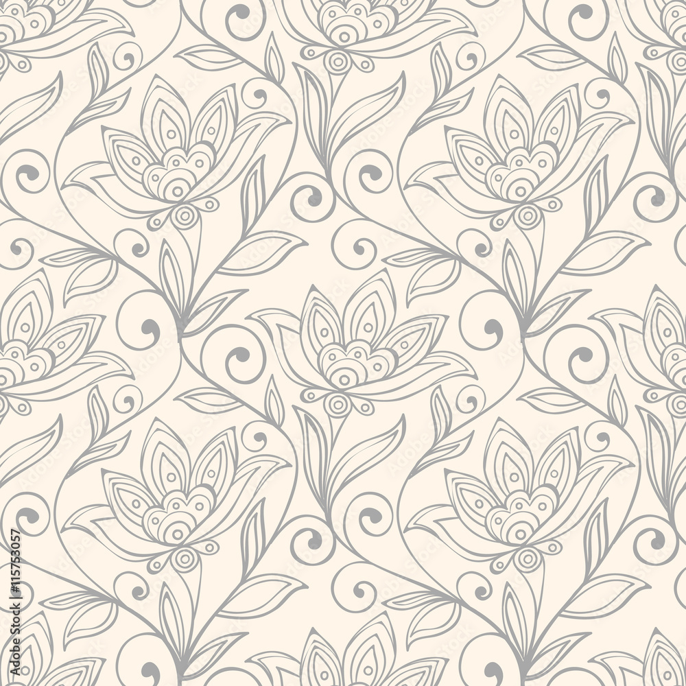 Floral seamless pattern Floral seamless pattern