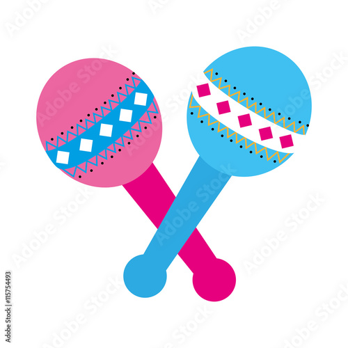 Baby toys isolated colorful icon, vector illustration graphic design.