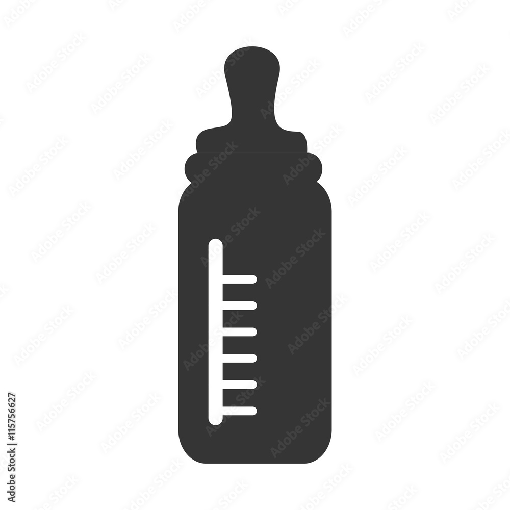 Toy for little kids isolated flat icon, vector illustration graphic design.