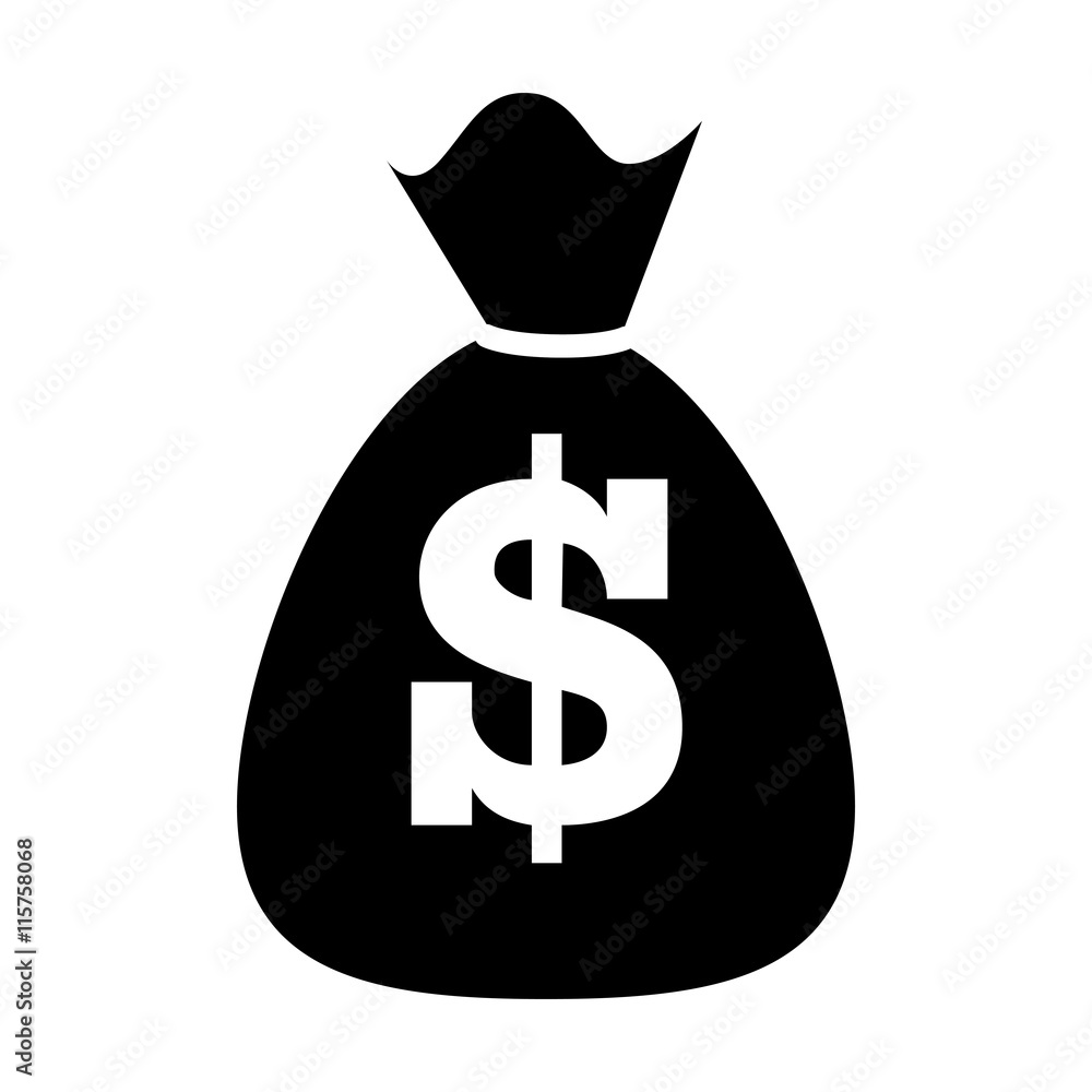 Money investment isolated flat icon, vector illustration graphic. Money investment isolated flat icon, vector illustration graphic.