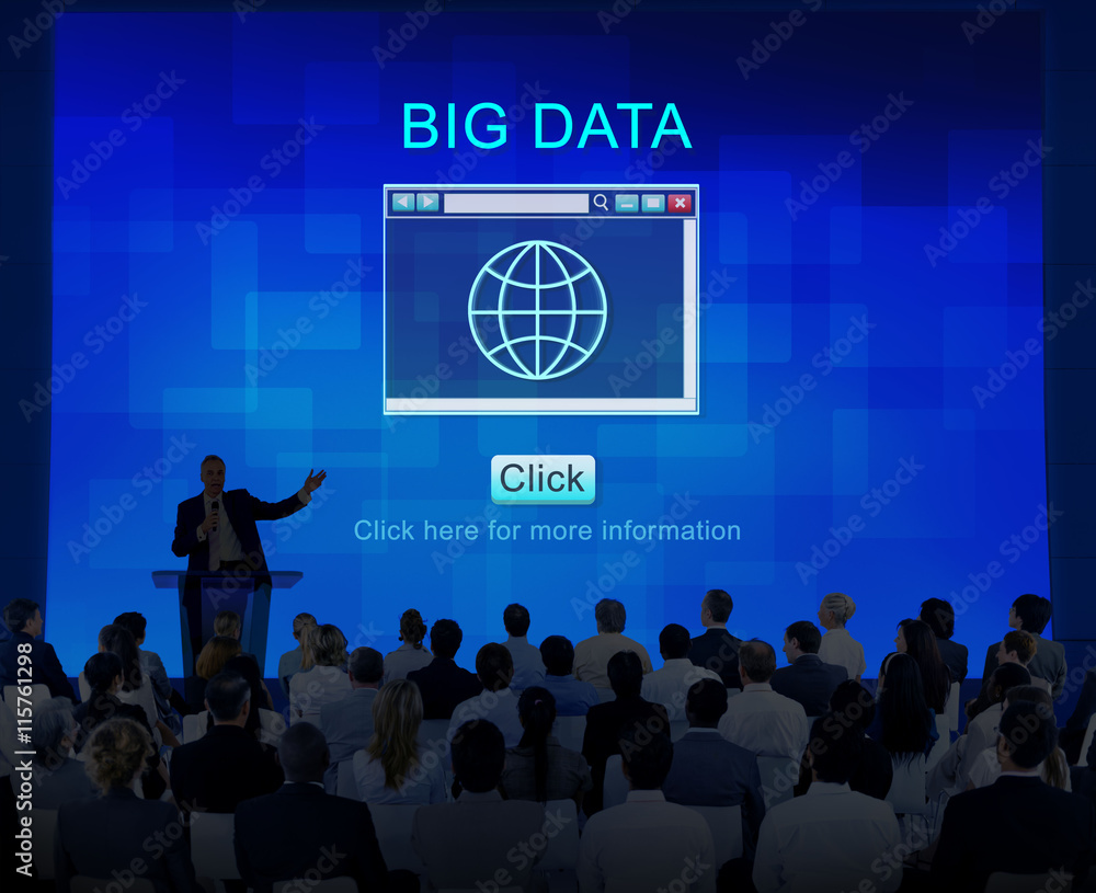 Internet HTML Homepage Browser Big Data Concept Internet HTML Homepage Browser Big Data Concept