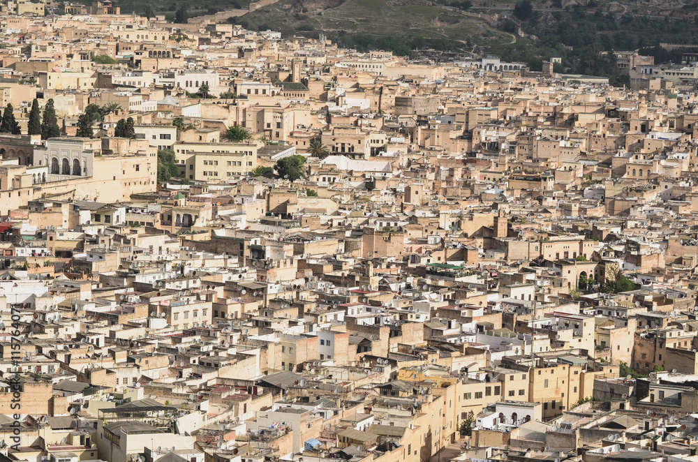 The Old Medina of Fez, the Old Capital of Morocco