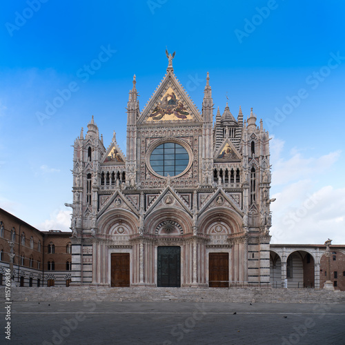 Cattedrale di Santa Maria Assunta in Siena, Tuscany, Italy.