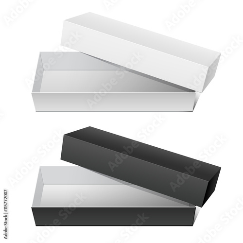 Package Box Opened with the cover removed.