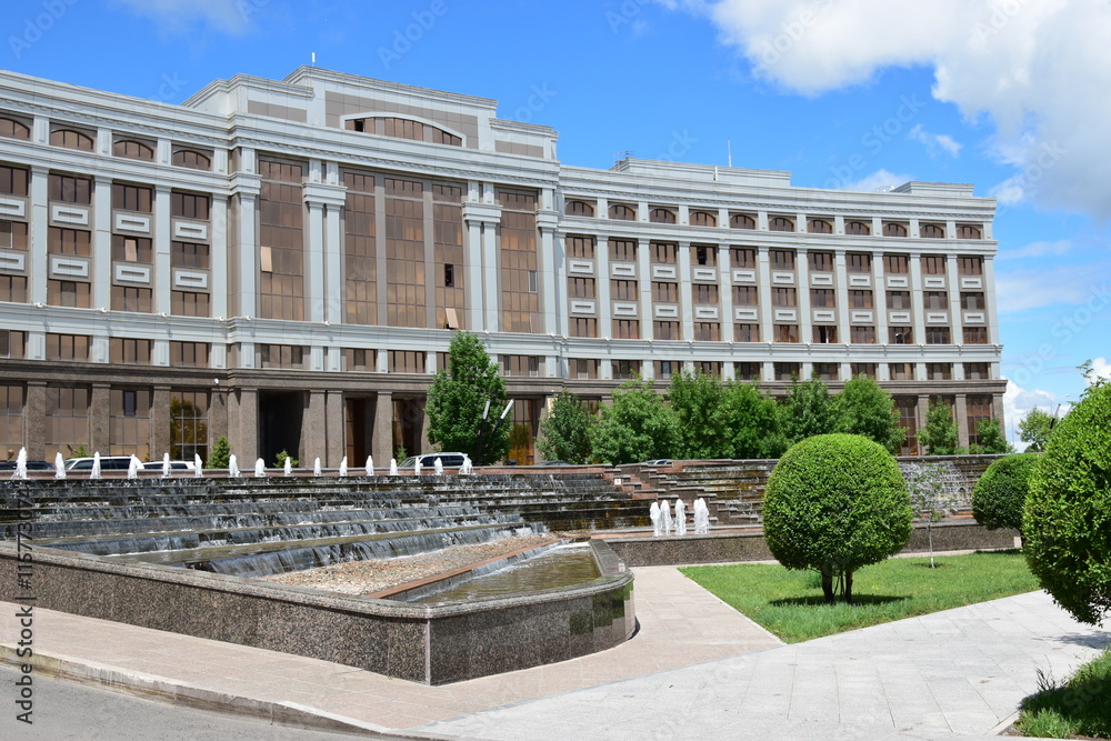 Fototapeta premium View in Astana, capital of Kazakhstan