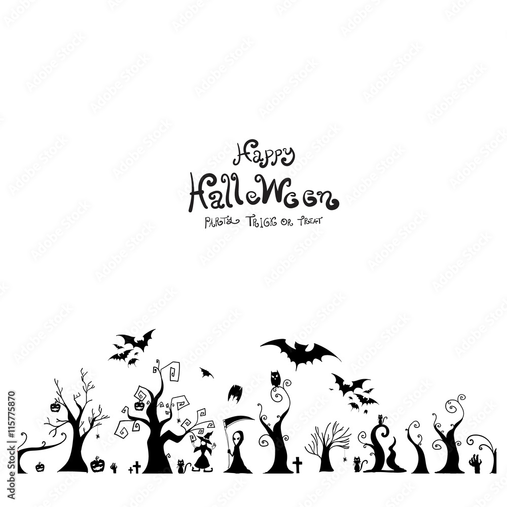 Happy Halloween Vector illustration ghost eps10 Happy Halloween Vector illustration ghost eps10