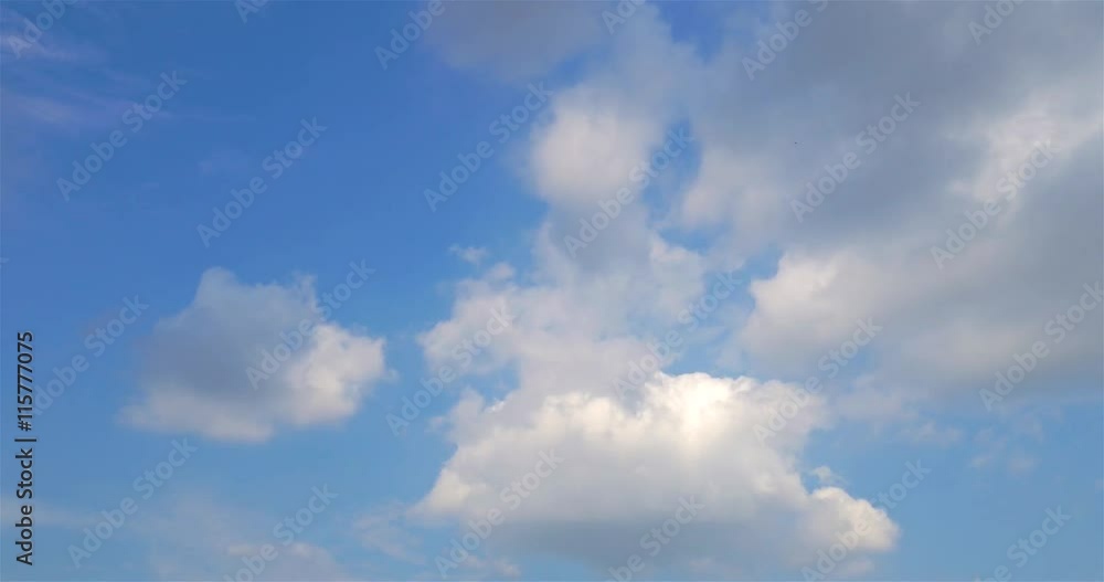 Timelapse Of White Clouds On Blue Sky Timelapse Of White Clouds On Blue Sky