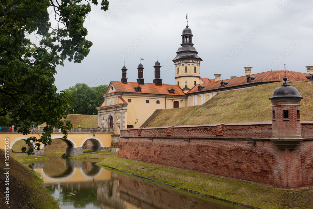 medieval Nesvizh castle, Belarus
