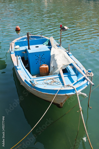 Boat. Giovinazzo. Puglia. Italy.  © Mi.Ti.