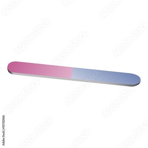 Vector Illustration of steel nail