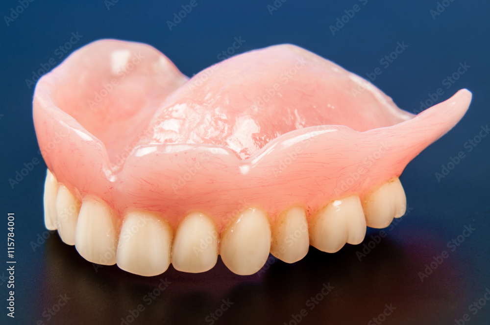 Obraz premium denture in close up