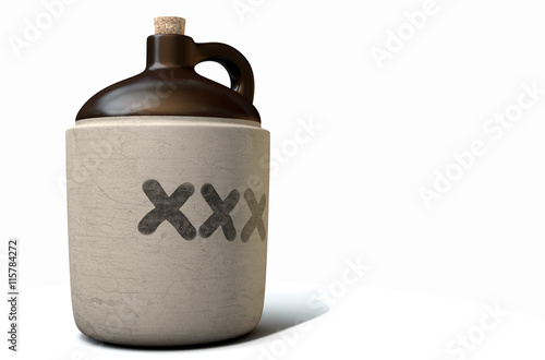Canvas-taulu Moonshine Jug