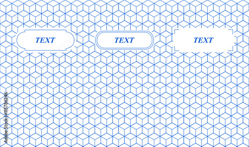 Vintage - Banner - sechseck