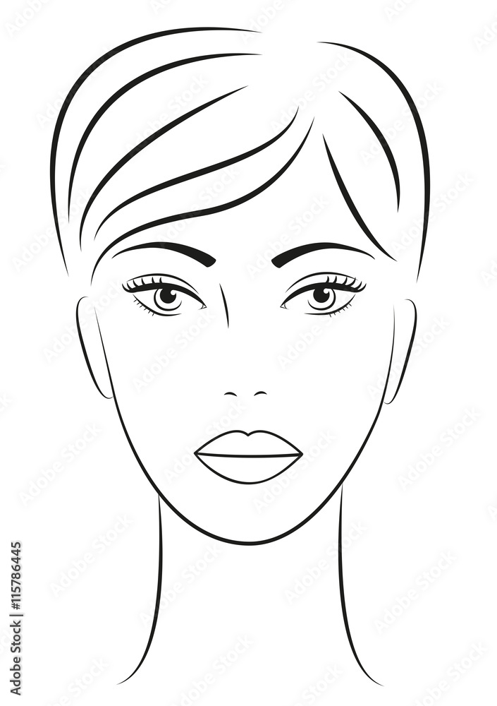 Woman face Woman face