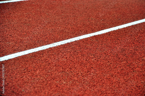 Weitenmarkierung im Stadion photo