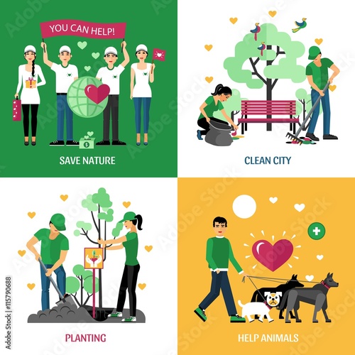 Volunteers 2x2 Design Concept 