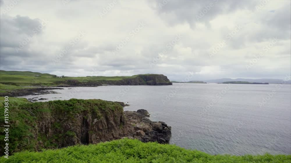 Views of Loch Bharcasaig, Orbost near Dunvegan on the Isle of Skye, Scottish Highlands, UK. Views of Loch Bharcasaig, Orbost near Dunvegan on the Isle of Skye, Scottish Highlands, UK.
