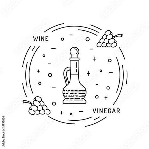wine vinegar sauce