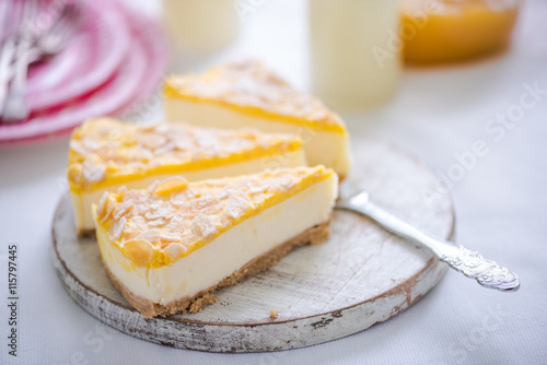 lemon cheesecake photo