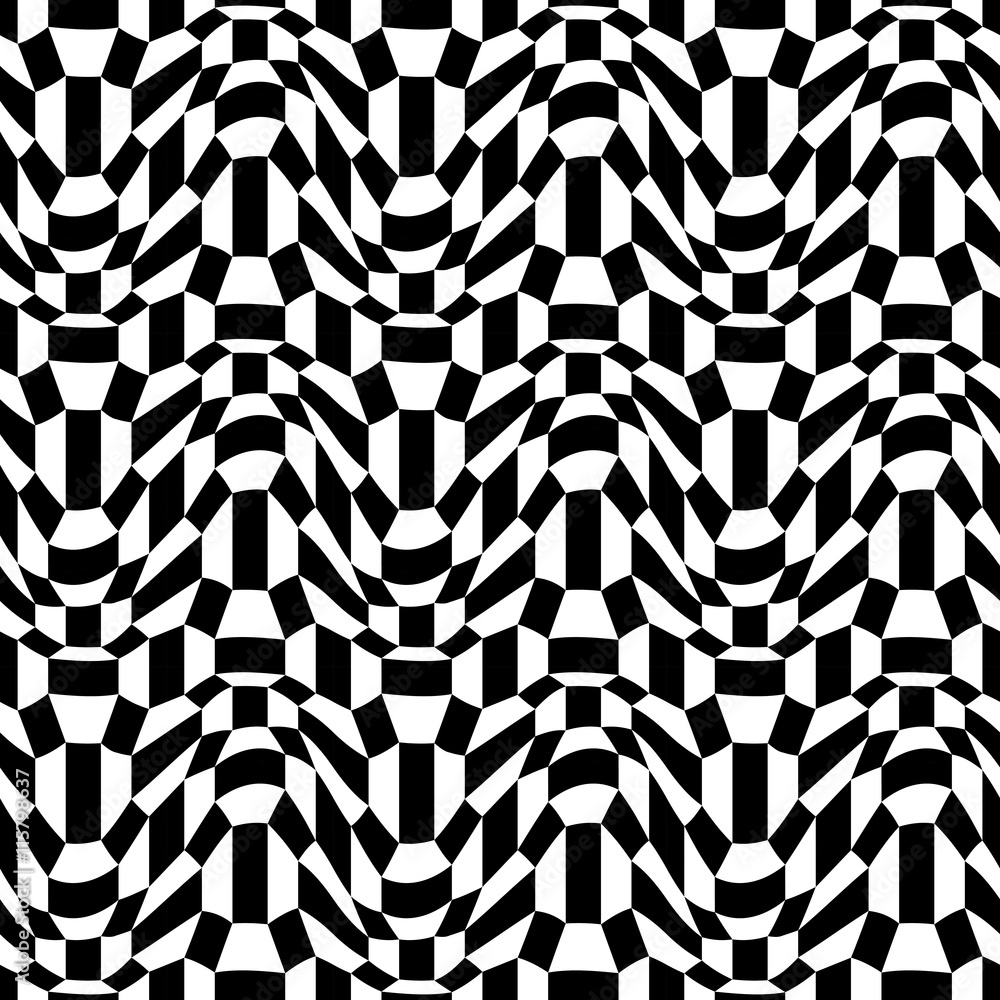 Black And White Hipster Pattern