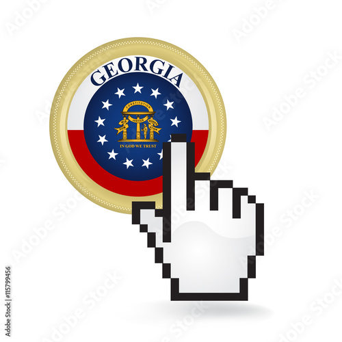 Georgia Button Click