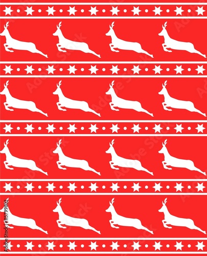 узор с оленями