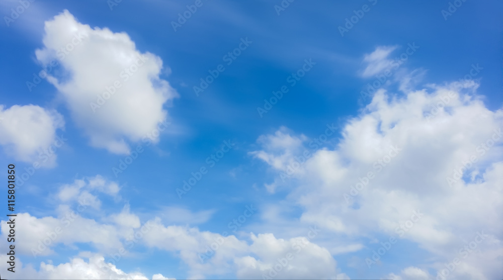 Obraz premium beautiful sky with clouds background.