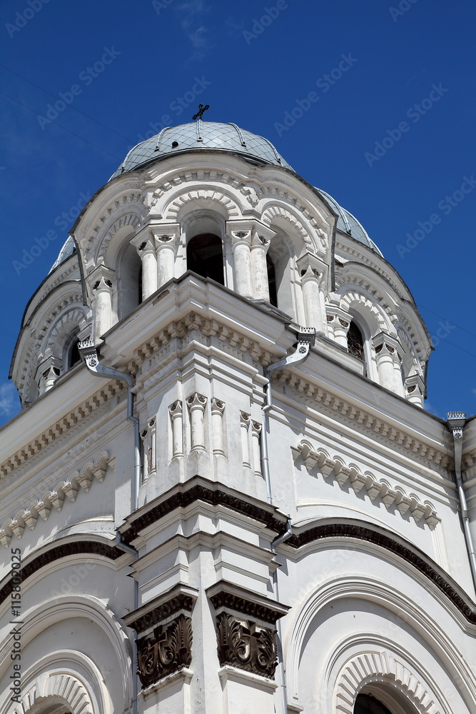 Fototapeta premium St,Michael the Archangel's Church fragment,Kaunas