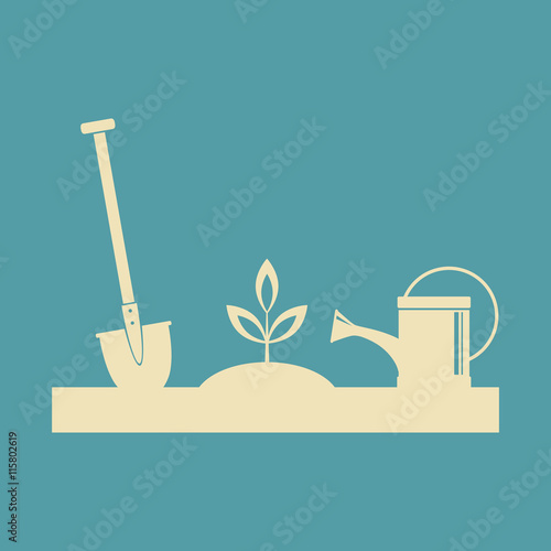 Garden vector icon
