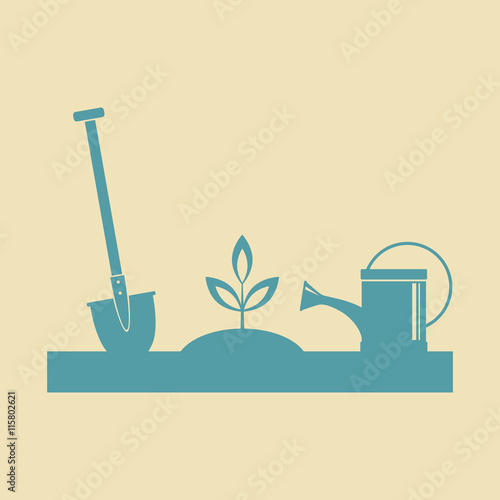 Garden vector icon