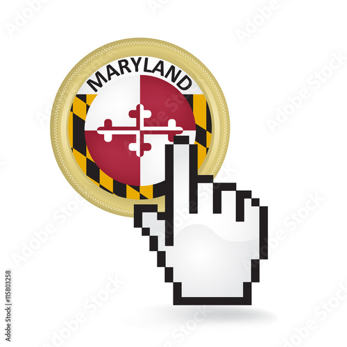 Maryland Button Click