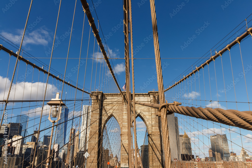 Fototapeta premium Brooklyn Bridge in NYC