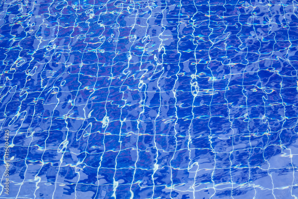 water in swimming pool texture