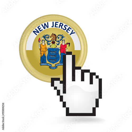 New Jersey Button Click