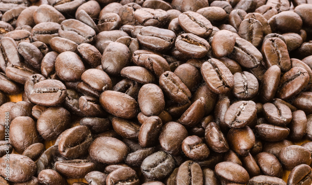 roasted coffee beans, can be used as a background roasted coffee beans, can be used as a background