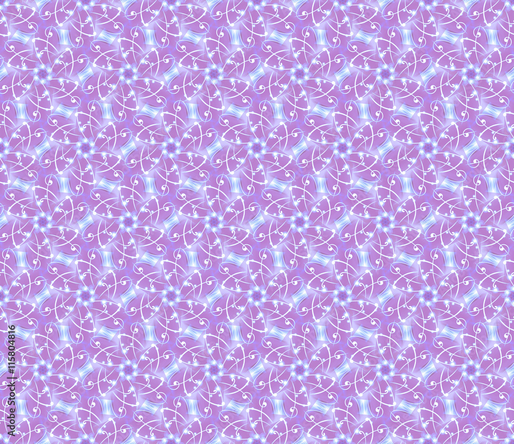 Seamless wall-paper, with an abstract flower pattern, lilac Seamless wall-paper, with an abstract flower pattern, lilac