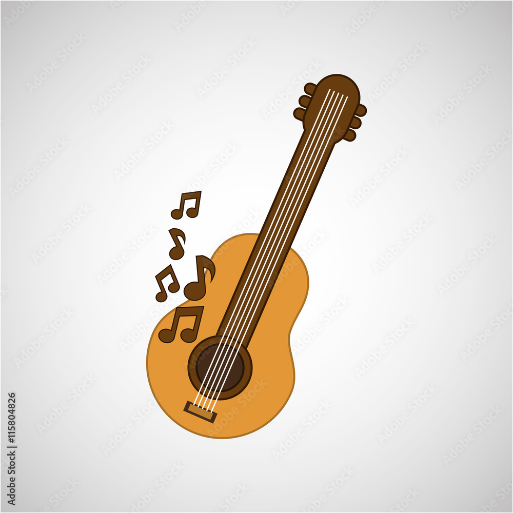 Obraz premium musical instrument design