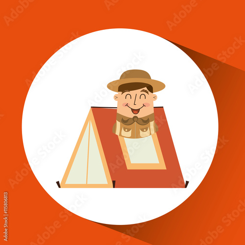 people person man boy scout camp