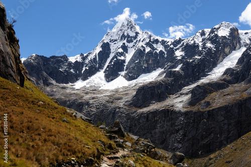  South America, Peru, Cordillera Blanca mountains