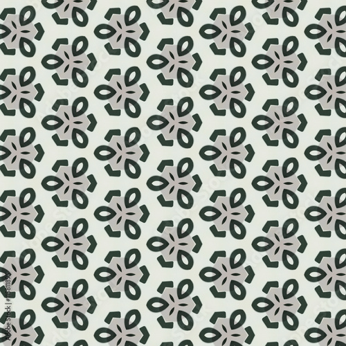 Fabric pattern design or interior wallpaper pattern