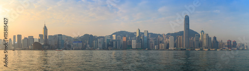 Hong Kong panorama city skyline