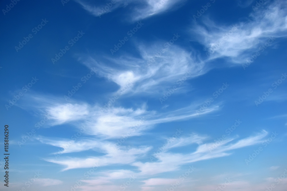 Feather clouds