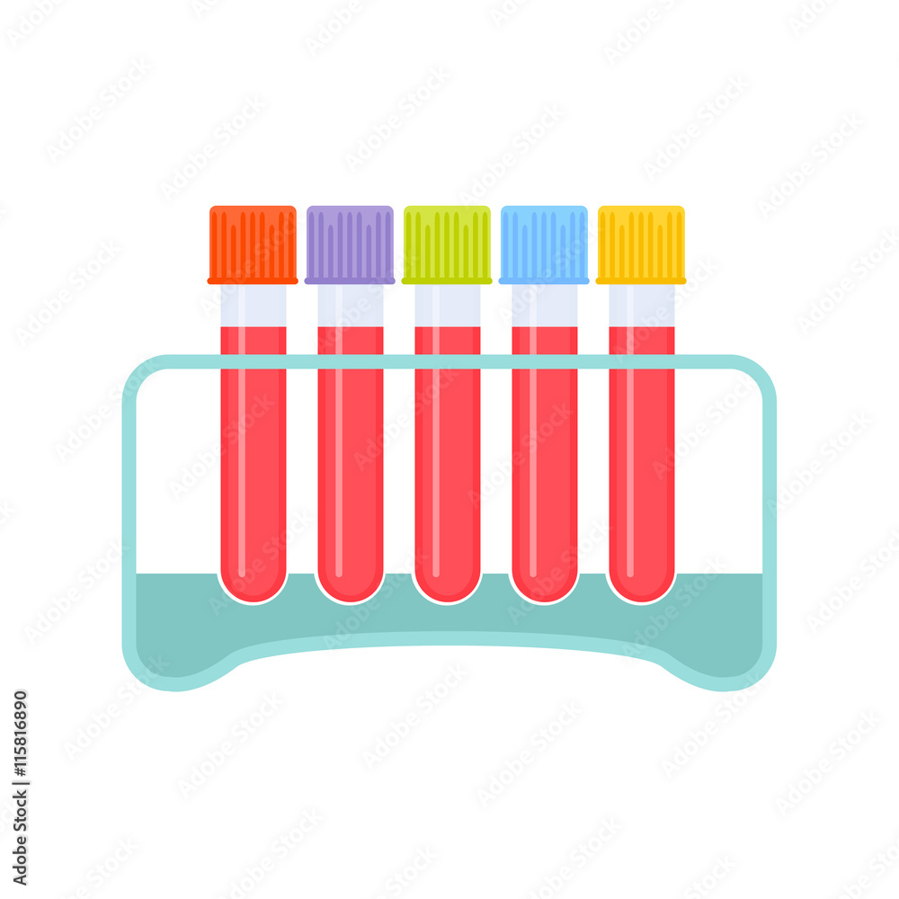 lab tube colors and tests